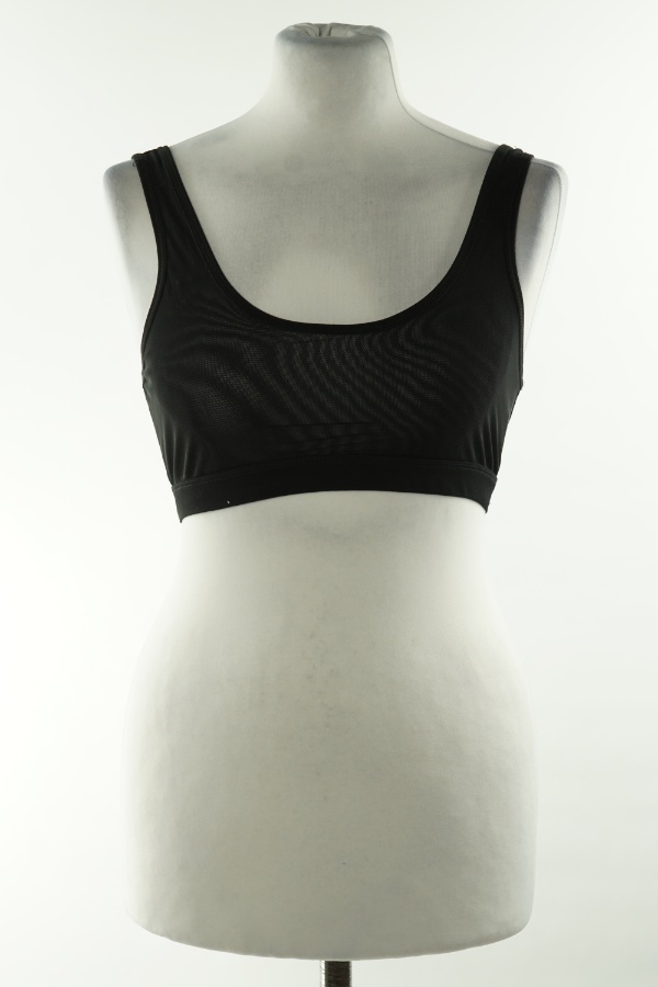Top siateczkowy czarny - MISSGUIDED zdjęcie 1