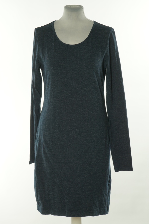 Sukienka granatowa gładka - H&M zdjęcie 1