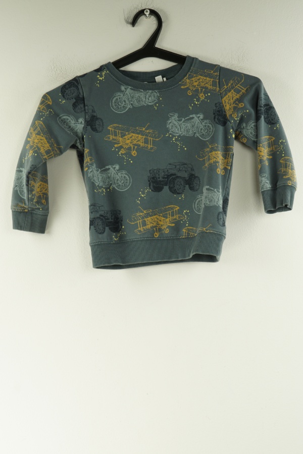 Bluza szara w pojazdy - NAME IT zdjęcie 1