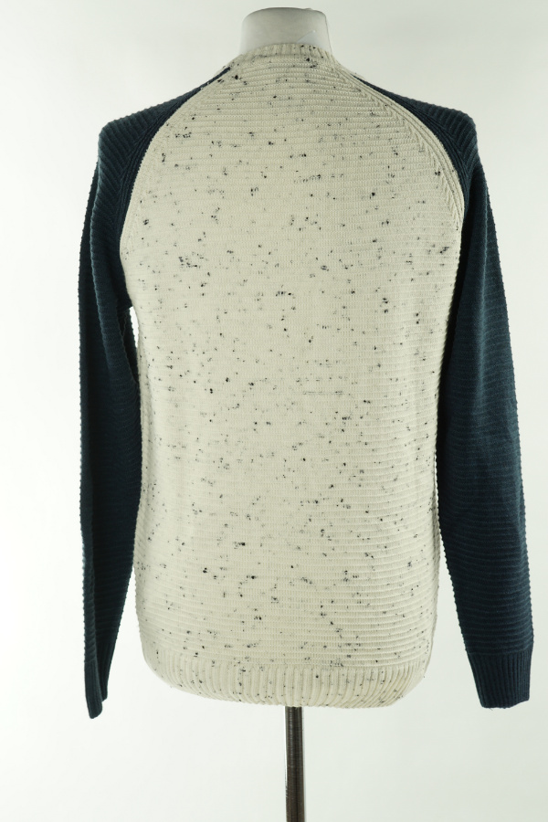 Sweter biało - granatowy - LC WAIKIKI zdjęcie 2
