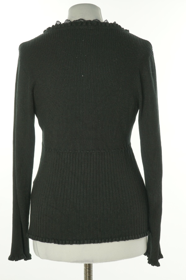 Kardigan czarny - SOAKED zdjęcie 2