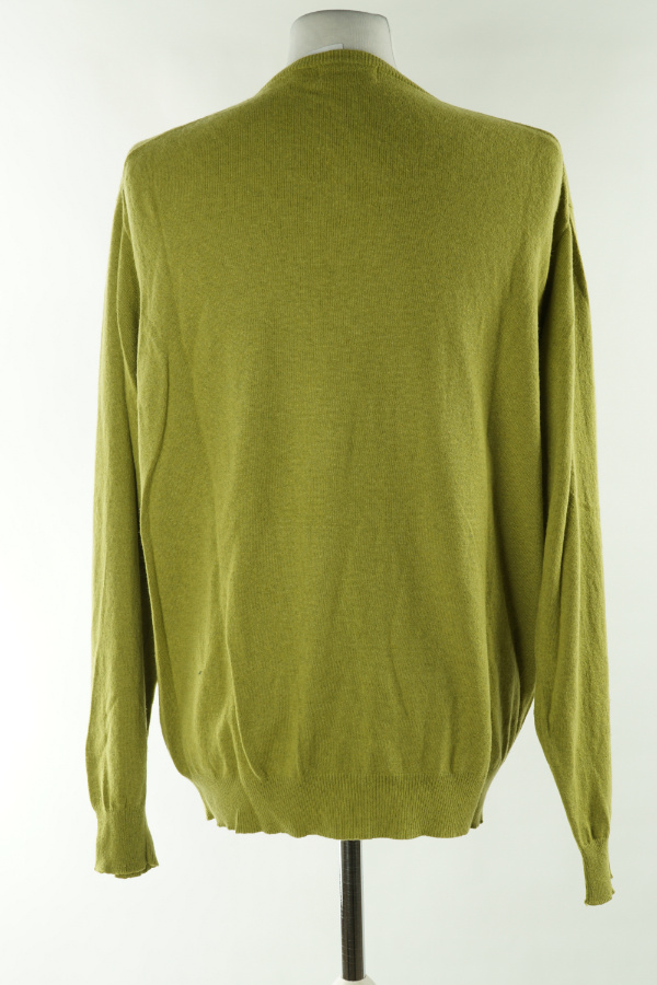 Sweter zielony , w składzie wełna merino (40%), kaszmir (10%) i angora (7%) - CHRISTIAN BERG zdjęcie 2
