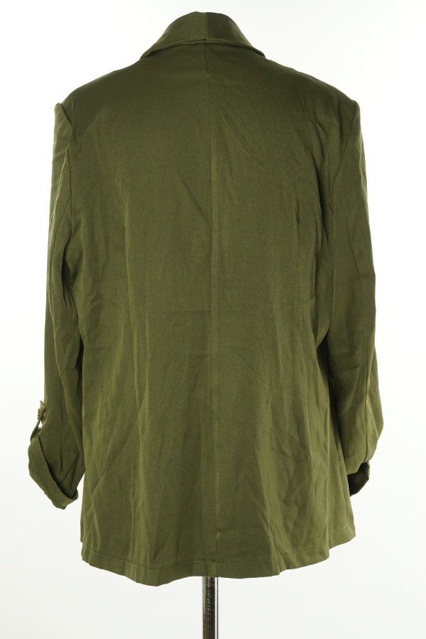 Narzutka materiałowe oliwkowa - SHEIN zdjęcie 2