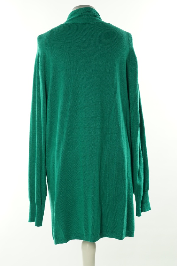 Narzutka zielona sweterkowa - LOVE KNITWEAR zdjęcie 2