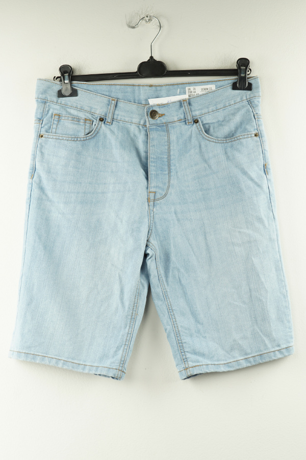 Krótkie spodenki jasnoniebieskie - DENIM CO zdjęcie 1