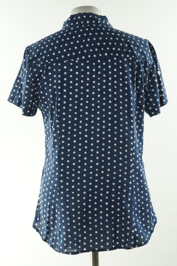 Koszula niebieska w białe grochy, H&M - H&M zdjęcie 2