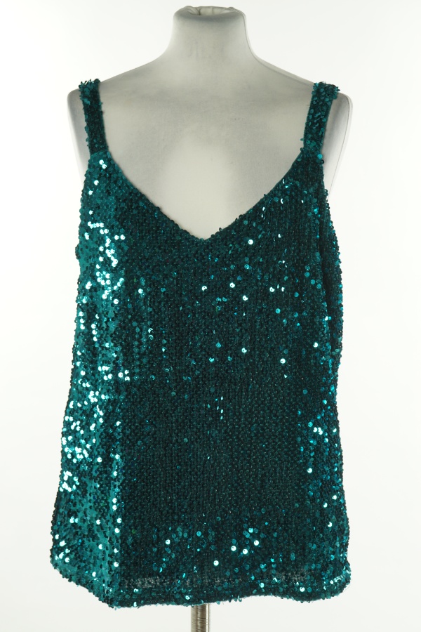 Bluzka zielona cekinowa, NEXT - NEXT zdjęcie 1