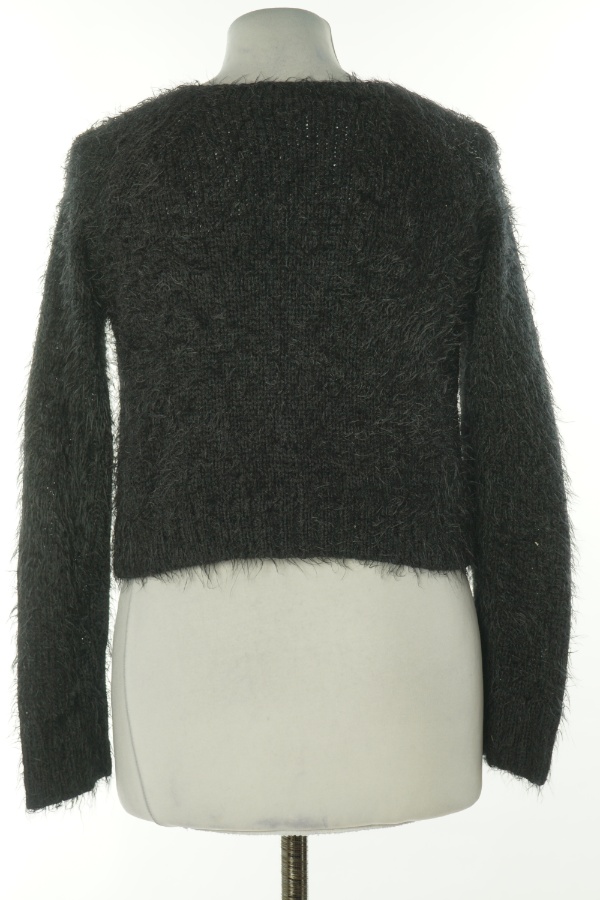 Sweter czarny puszysty - TOPSHOP zdjęcie 2