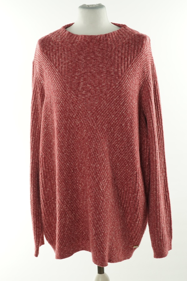 Sweter ciemno różowy - MULTIBLU zdjęcie 1