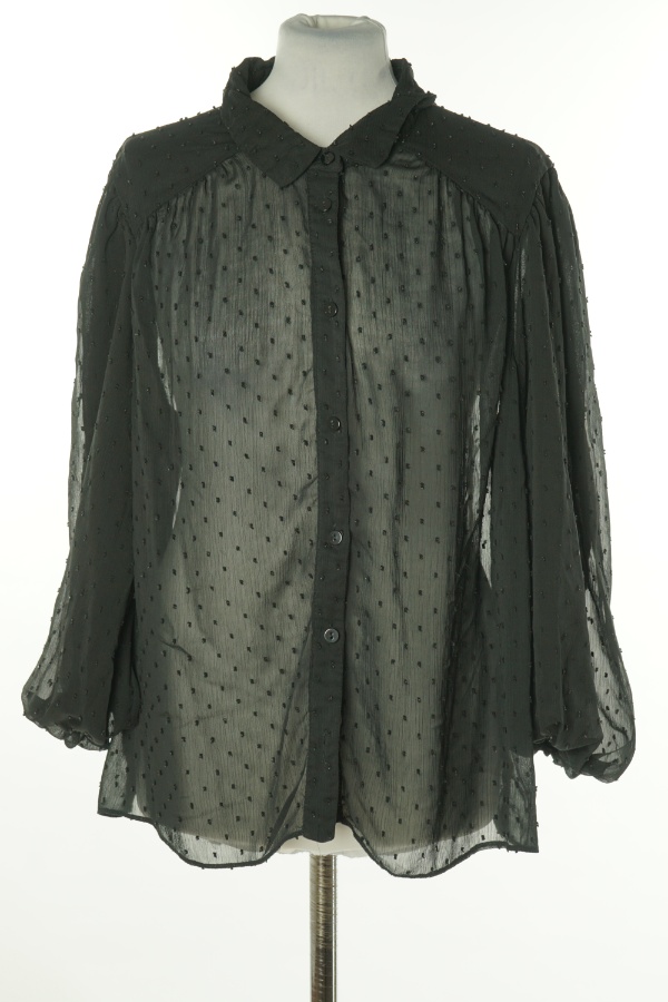 Koszula czarna z kropkami 3D, PRIMARK - PRIMARK zdjęcie 1