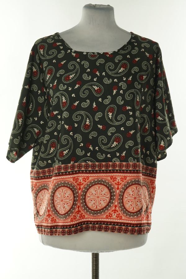 Bluzka czarna wzorzysta, PRIMARK - PRIMARK zdjęcie 1