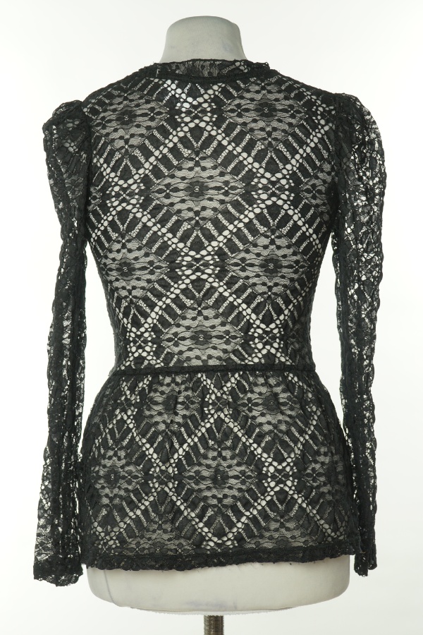 Bluzka czarna koronkowa - PRIMARK zdjęcie 2