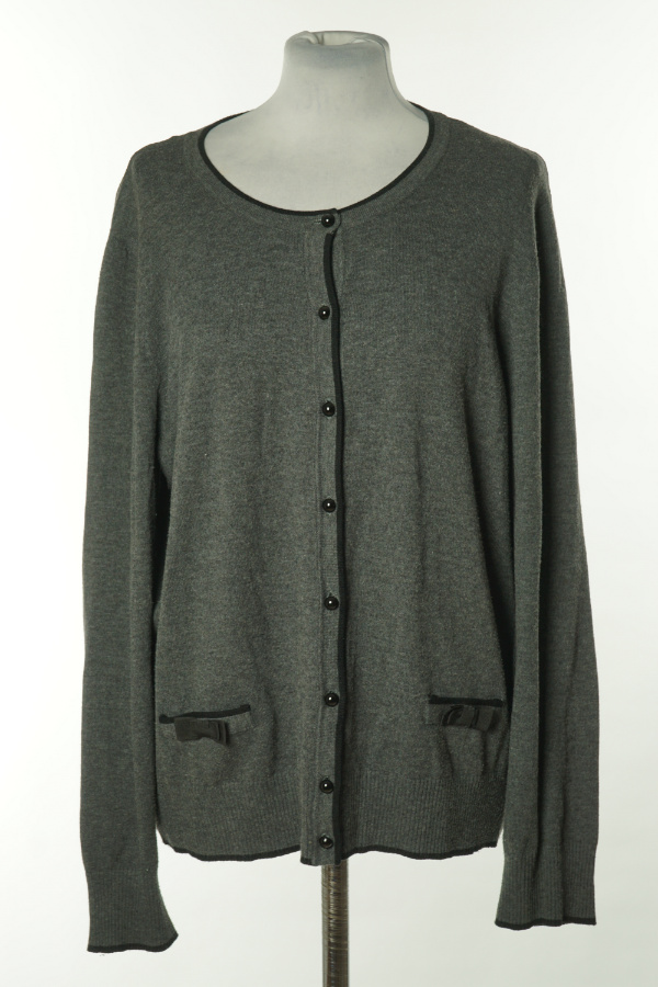 Kardigan szary sweterkowy - DEBENHAMS zdjęcie 1