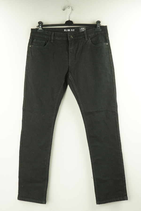 Spodnie czarne jeansowe - DUNNES STORES zdjęcie 1