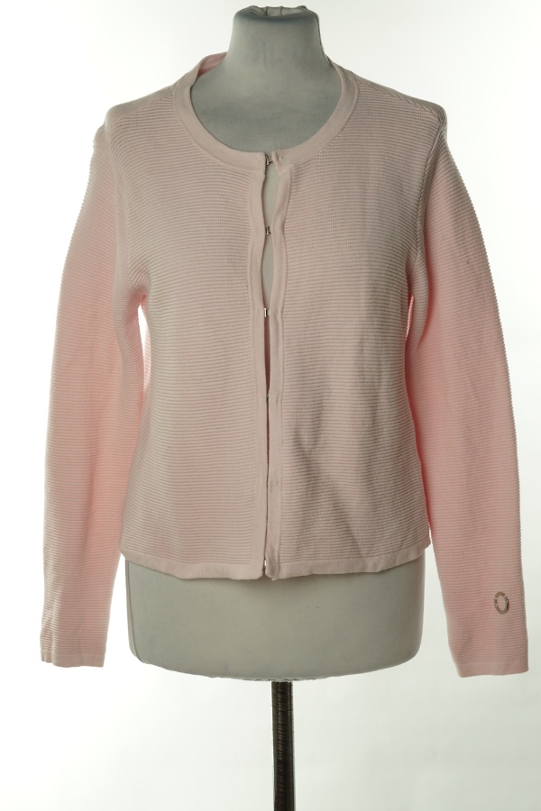 Narzutka sweterkowa różowa - STOCKH zdjęcie 1