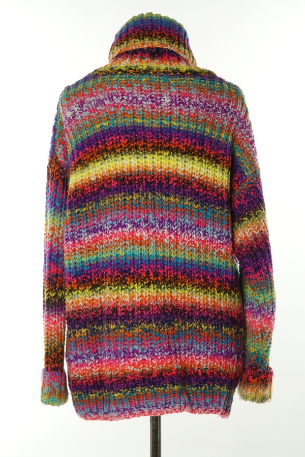 Sweter gruby wielokolorowy - PRIMARK zdjęcie 2