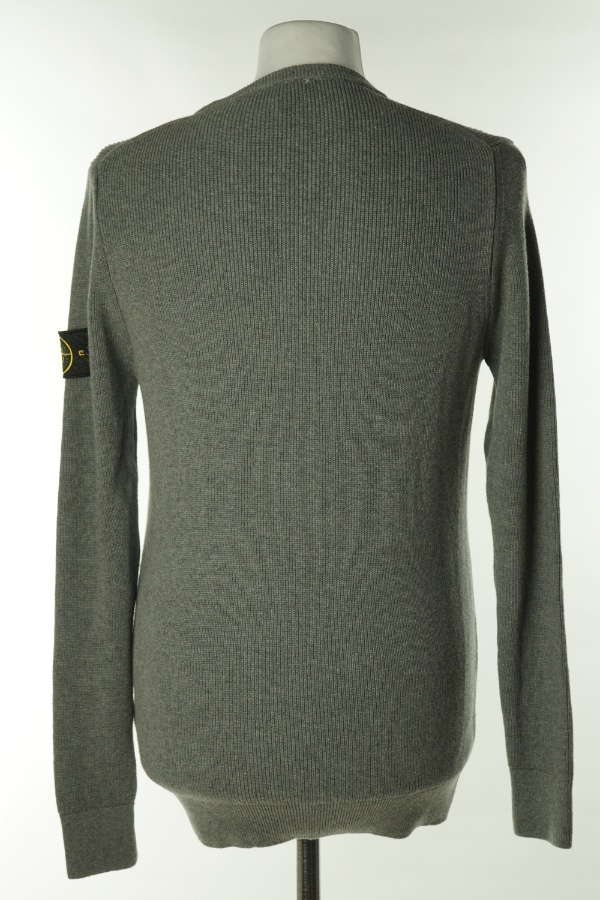 Sweter szary - STONE ISLAND zdjęcie 2