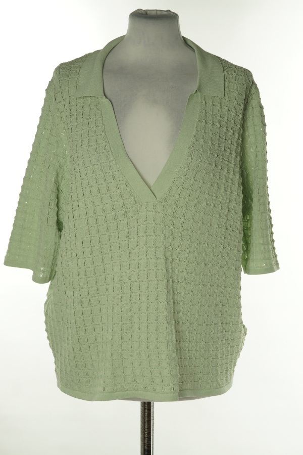 Bluzka sweterkowa seledynowa - LINDEX zdjęcie 1