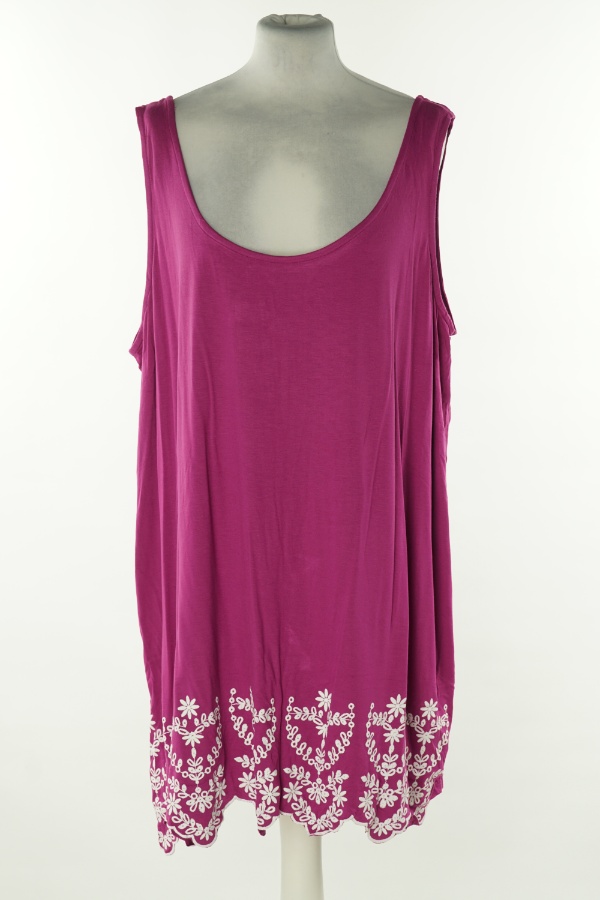 Koszulka różowa na ramiączkach - EVANS zdjęcie 1