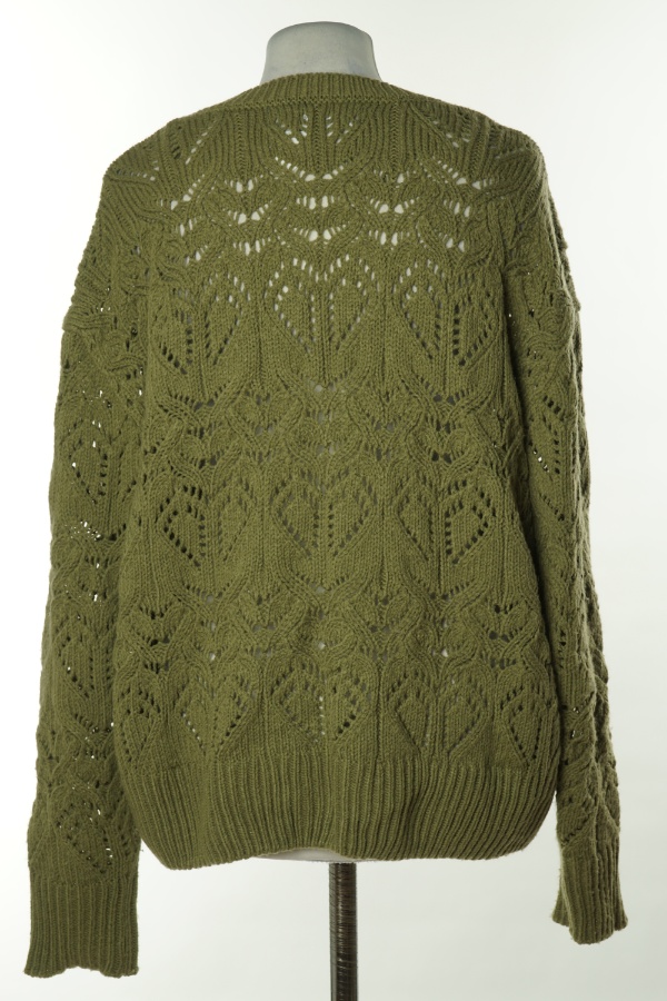 Sweter zielony ażurowy, PRIMARK - PRIMARK zdjęcie 2