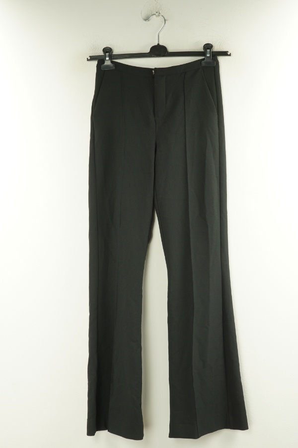 Spodnie materiałowe czarne eleganckie - GINA TRICOT zdjęcie 1