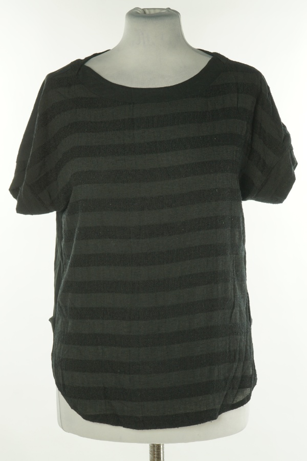 Bluzka czarna w paski, NEXT - NEXT zdjęcie 1