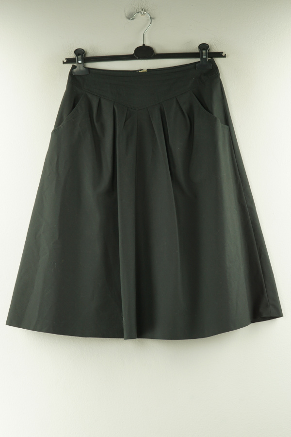 Spódnica czarna z kieszeniami zdjęcie 1