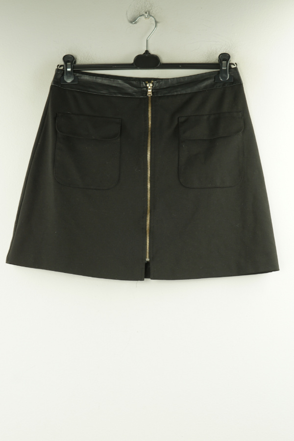 Spódnica czarna z kieszeniami - F&F zdjęcie 1