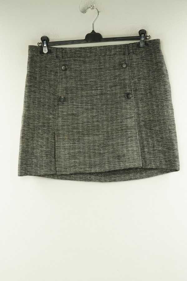 Spódnica ciemnoszara w kratkę, NEXT - NEXT zdjęcie 1