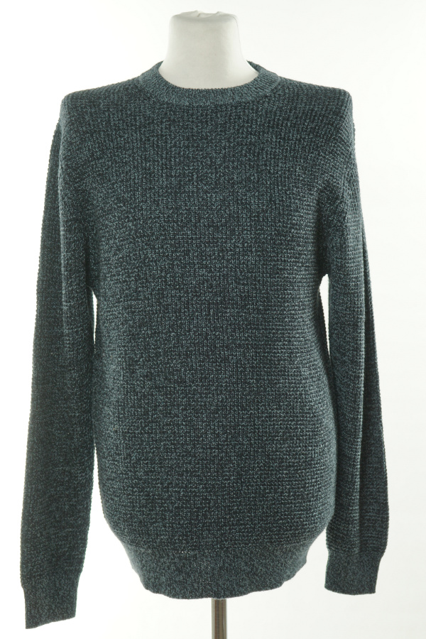 Sweter granatowy melanż - PRIMARK zdjęcie 2