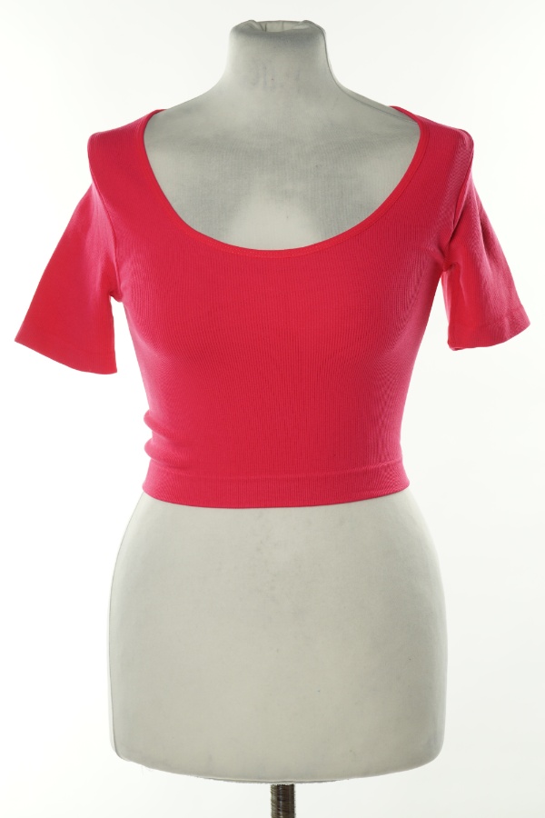 Top różowy prążkowany - PRIMARK zdjęcie 1