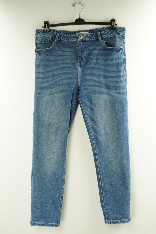 Spodnie niebieskie jeansowe - GEORGE zdjęcie 1