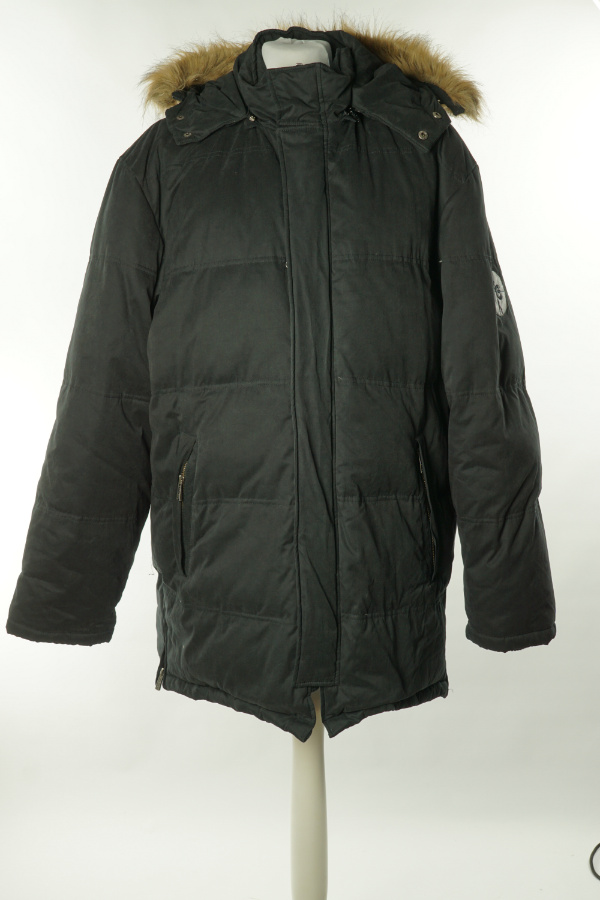 Kurtka czarna z puchem i pierzem - MCNEAL zdjęcie 1