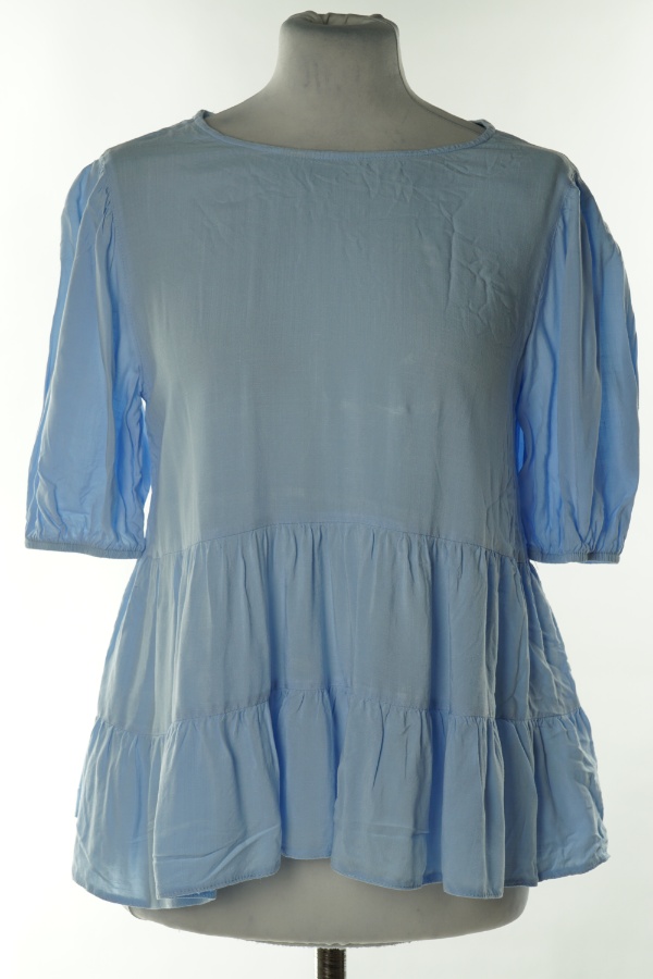 Bluzka niebieska z falbanką, PRIMARK - PRIMARK zdjęcie 1