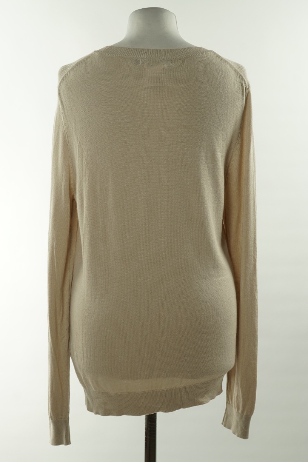 Sweter cienki beżowy - LAGER 157 zdjęcie 2