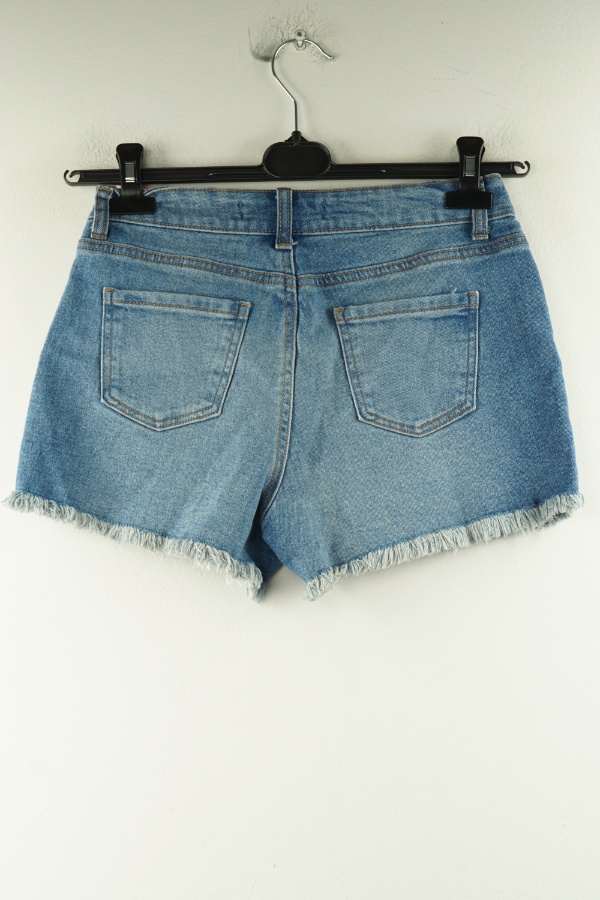 Krótkie spodenki niebieskie jeansowe - PRIMARK zdjęcie 2