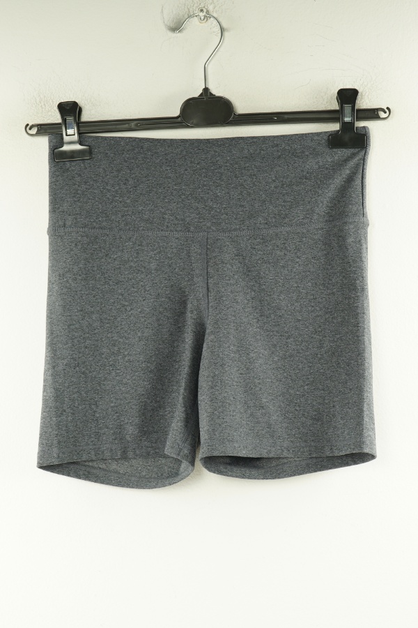 Krótkie legginsy szare sportowe - H&M zdjęcie 1