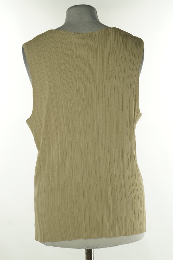 Bluzka beżowa na ramiączkach - AUTOGRAPH zdjęcie 2