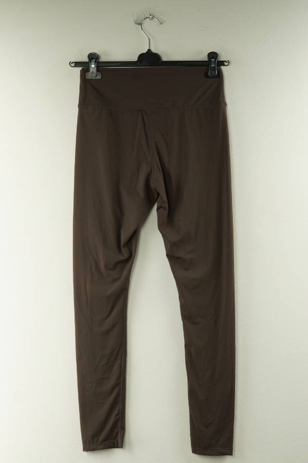 Legginsy brązowe sportowe - WORK OUT zdjęcie 2