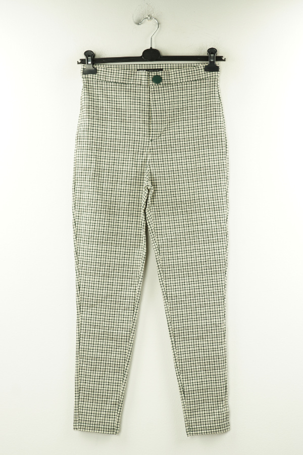 Spodnie kraciaste - ZARA zdjęcie 1