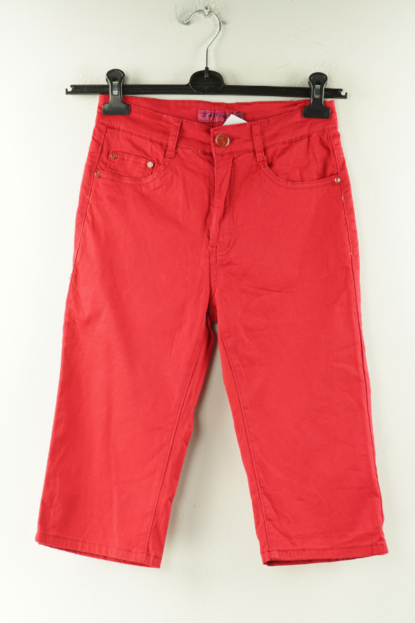 Spodnie materiałowe malionowe - JEANS zdjęcie 1