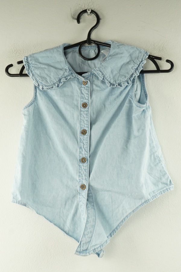 Bluzka jasnoniebieska jeansowa - DUNNES STORES zdjęcie 1