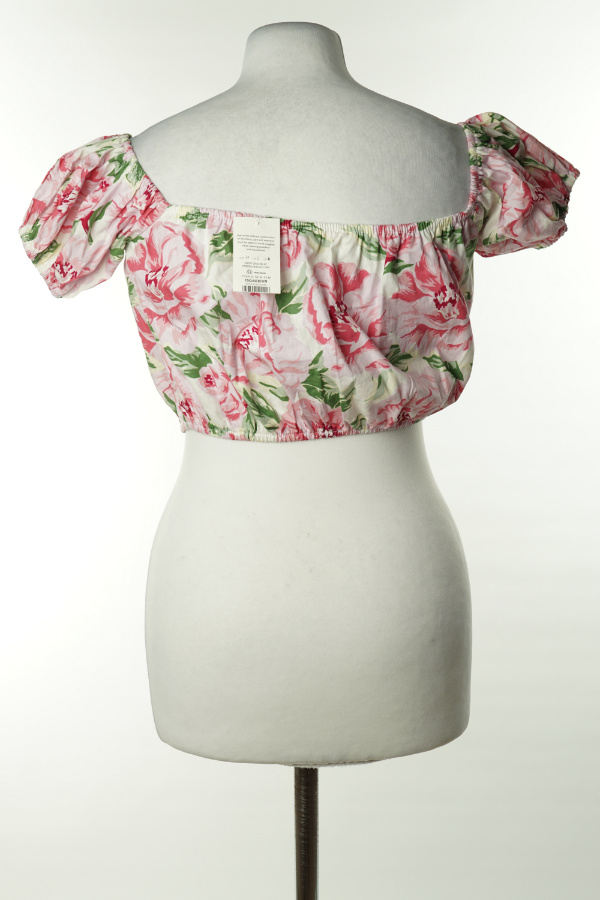 Top w różowe kwiaty - MISS SELFRIDGE zdjęcie 2