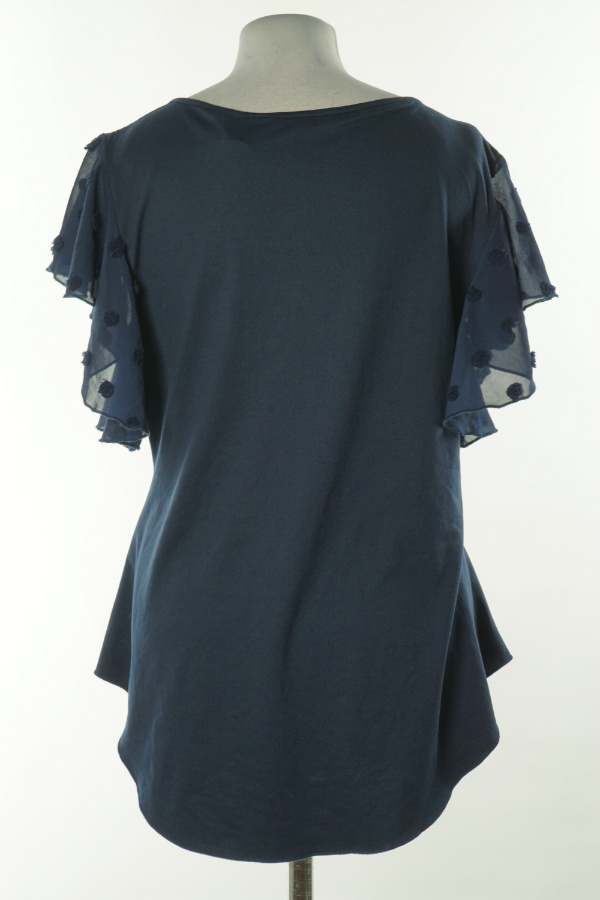 Bluzka granatowa - SHEIN zdjęcie 2