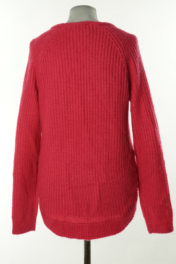 Sweter różowy z domieszką moheru (10%) - H&M zdjęcie 2