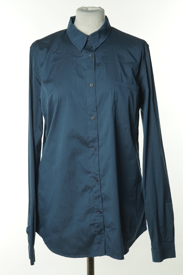 Koszula granatowa z kieszonką - AMERICAN VINTAGE zdjęcie 1