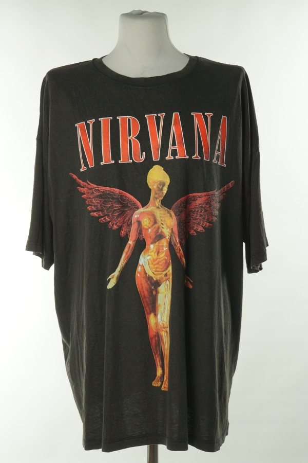 Koszulka czarna Nirvana - PRIMARK zdjęcie 1