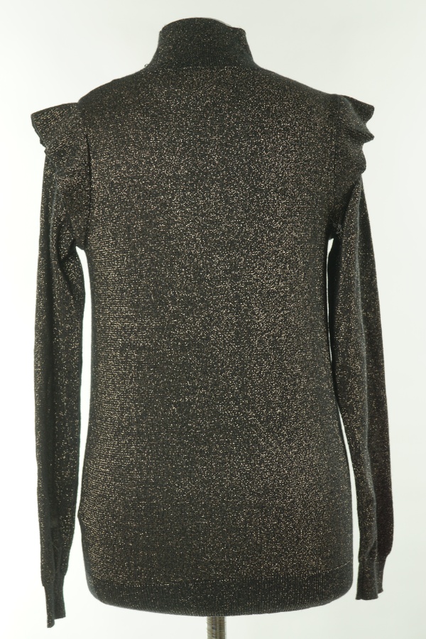Sweter czarny połyskujący - DUNNES zdjęcie 2