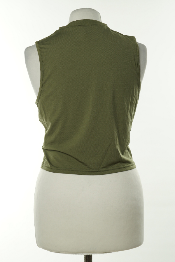 Top khaki - SHEIN zdjęcie 2