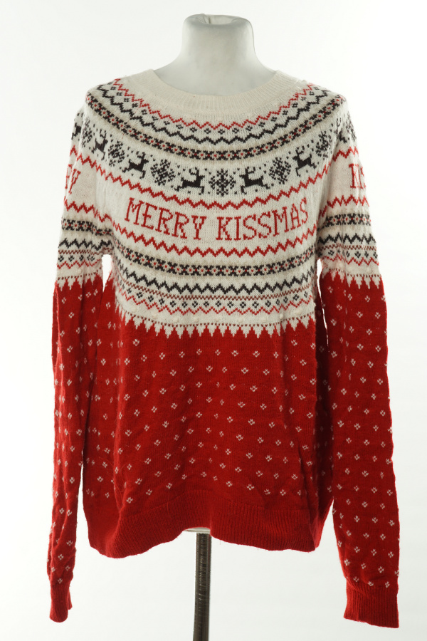 Sweter świąteczny Merry Kissmas - H&M zdjęcie 1